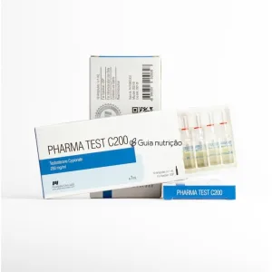 Cipionato de Testosterona 200mg:ml 10 Ampolas - Pharmacom