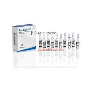 Testosterona Suspensão 100mg 10 Ampolas - Alpha Pharma